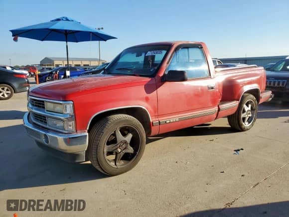 1992 Chevrolet Silverado 1500 с VIN 1GCDC14K8NZ144568, выставлен на аукционе Copart как лот 71243035 с пробегом 274 899 миль миль и Списание • Salvage title. История ставок и продаж доступна на DreamBid. Изображение 1.