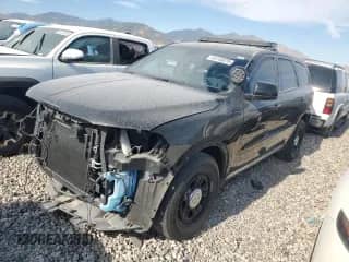 2023 Dodge Durango Pursuit z VIN 1C4RDJFG8PC605155, wystawiony jako Copart lot #50243075 z przebiegiem 25 883 mil mil oraz Szkoda całkowita • Salvage title. Historia ofert i sprzedaży dostępna na DreamBid. Obrazek 1.