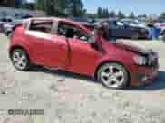 2013 Chevrolet Sonic LTZ with VIN 1G1JE6SB4D4187015, listed as a Copart auction lot 65932495 with Not provided miles and Non repairable. Bid and sale history available at DreamBid. Image 4.