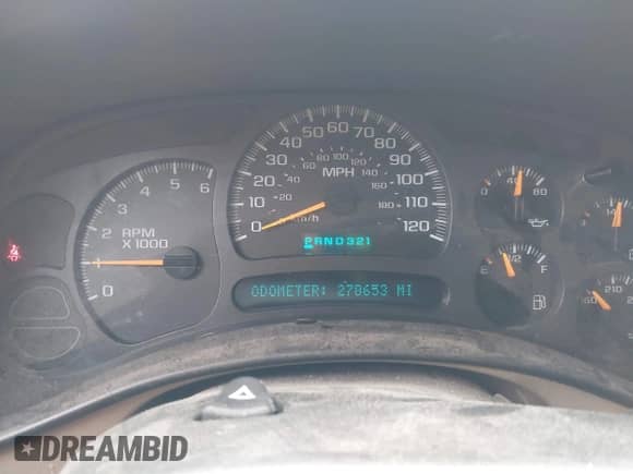 2004 Chevrolet Tahoe LT с VIN 1GNEC13Z44J265220, выставлен на аукционе IAAI как лот 42322909 с пробегом 278 653 миль миль и . История ставок и продаж доступна на DreamBid. Изображение 7.