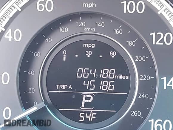 2013 Honda Accord EX z VIN 1HGCR2F77DA044985, wystawiony jako IAAI lot #43511774 z przebiegiem 64 188 mil mil oraz . Historia ofert i sprzedaży dostępna na DreamBid. Obrazek 15.