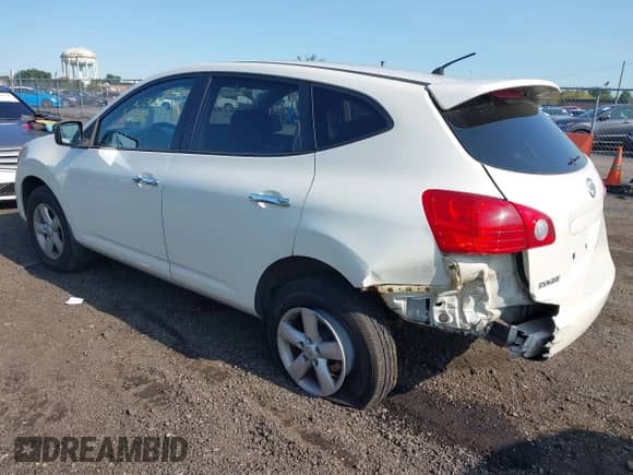 2010 Nissan Rogue S with VIN JN8AS5MV3AW111100, listed as a IAAI auction lot 43124793 with 118,381 mi miles and . Bid and sale history available at DreamBid. Image 3.