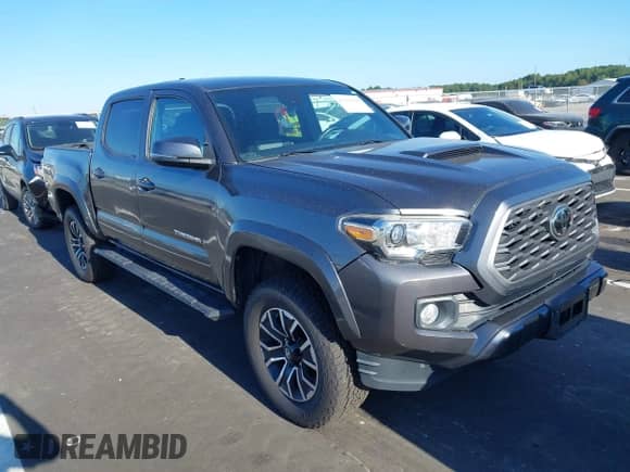 2020 Toyota Tacoma SR5 with VIN 3TMCZ5AN8LM296929, listed as a IAAI auction lot 43118349 with 68,020 mi miles and . Bid and sale history available at DreamBid. Image 1.
