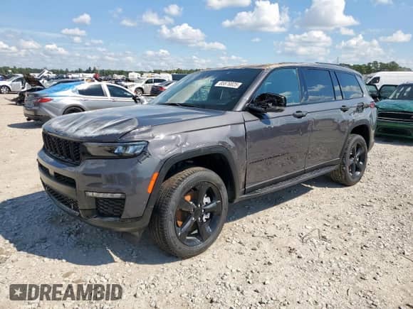 2025 Jeep Grand Cherokee Limited с VIN 1C4RJKBG4S8680354, выставлен на аукционе Copart как лот 85876825 с пробегом 3 196 миль миль и Списание • Salvage title. История ставок и продаж доступна на DreamBid. Изображение 1.