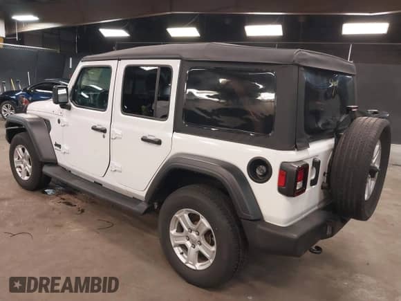 2023 Jeep Wrangler Sport S с VIN 1C4HJXDN4PW545253, выставлен на аукционе IAAI как лот 41998334 с пробегом 37 323 миль миль и . История ставок и продаж доступна на DreamBid. Изображение 3.