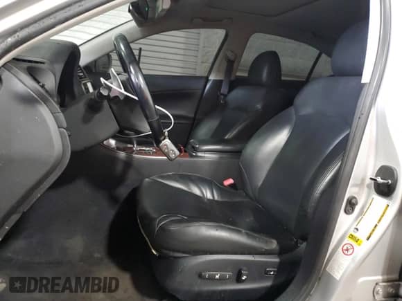 2007 Lexus IS 250 with VIN JTHCK262872014835, listed as a Copart auction lot 61559185 with 233,151 mi miles and Salvage title. Bid and sale history available at DreamBid. Image 7.