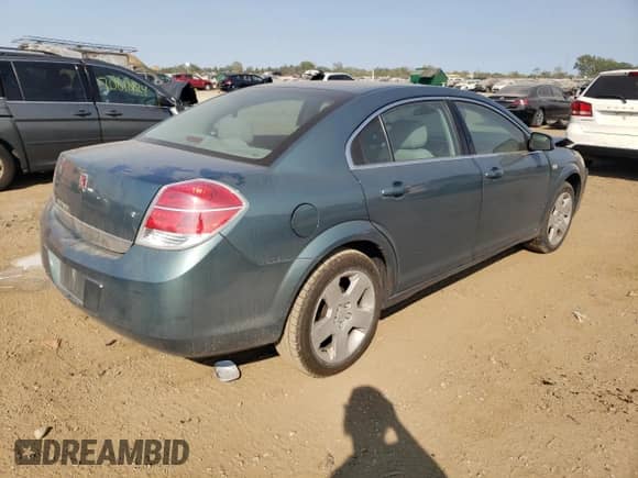 2009 Saturn Aura XE with VIN 1G8ZS57B59F121665, listed as a Copart auction lot 70703214 with 161,370 mi miles and Salvage title. Bid and sale history available at DreamBid. Image 3.
