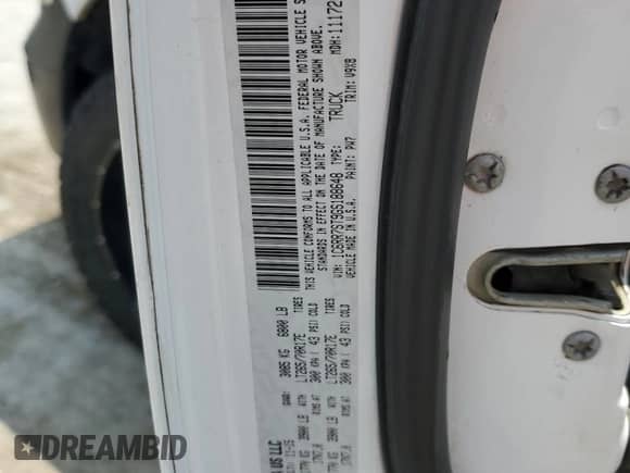 2016 Ram 1500 Tradesman с VIN 1C6RR7ST9GS188648, выставлен на аукционе Copart как лот 60627805 с пробегом 193 285 миль миль и Списание • Salvage title. История ставок и продаж доступна на DreamBid. Изображение 12.