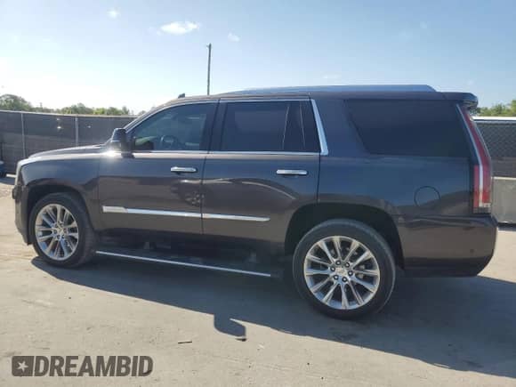 2018 Cadillac Escalade Platinum with VIN 1GYS4DKJ4JR187437, listed as a Copart auction lot 52129915 with 70,128 mi miles and Clean title. Bid and sale history available at DreamBid. Image 2.