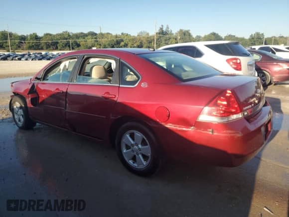2007 Chevrolet Impala LT с VIN 2G1WT58K579330651, выставлен на аукционе Copart как лот 70400045 с пробегом Не указан миль и На запчасти • Non repairable. История ставок и продаж доступна на DreamBid. Изображение 2.