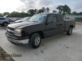 2004 Chevrolet Silverado 1500 LS with VIN 1GCEC19X04Z257373, listed as a Copart auction lot 53546325 with 91,657 mi miles and Salvage title. Bid and sale history available at DreamBid. Image 1.