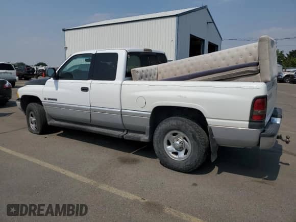 1999 Dodge 1500 with VIN 3B7HF12Z7XG129717, listed as a Copart auction lot 61296804 with Not provided miles and Salvage title. Bid and sale history available at DreamBid. Image 2.