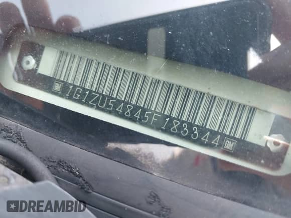 2005 Chevrolet Malibu LT z VIN 1G1ZU54845F183344, wystawiony jako IAAI lot #42811335 z przebiegiem 131 788 mil mil oraz . Historia ofert i sprzedaży dostępna na DreamBid. Obrazek 9.