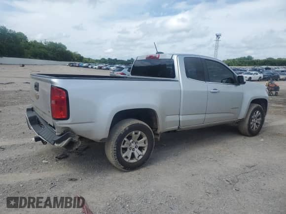 2020 Chevrolet Colorado 2WD LT with VIN 1GCHSCEA1L1158300, listed as a Copart auction lot 60923805 with 92,191 mi miles and Salvage title. Bid and sale history available at DreamBid. Image 3.