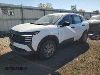 2025 Nissan Kicks S with VIN 3N8AP6BB8SL385738, listed as a Copart auction lot 81407375 with 18,857 mi miles and Clean title. Bid and sale history available at DreamBid. Image 1.