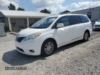 2012 Toyota Sienna XLE AAS with VIN 5TDYK3DC9CS220211, listed as a Copart auction lot 84572105 with 150,916 mi miles and Clean title. Bid and sale history available at DreamBid. Image 1.