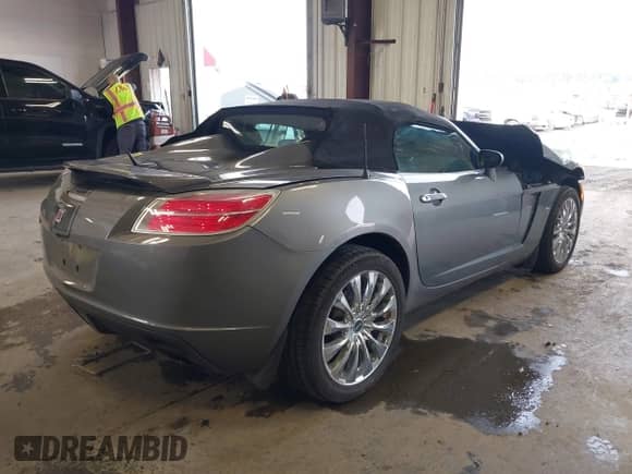 2007 Saturn Sky with VIN 1G8MB35B67Y103405, listed as a IAAI auction lot 41842076 with 135,110 mi miles and . Bid and sale history available at DreamBid. Image 4.
