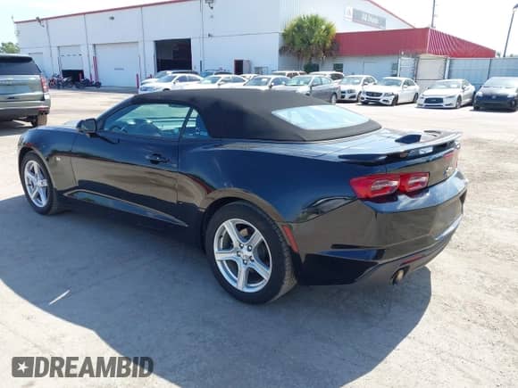 2023 Chevrolet Camaro 1LT with VIN 1G1FB3DX8P0134142, listed as a IAAI auction lot 42901598 with 35,550 mi miles and . Bid and sale history available at DreamBid. Image 3.