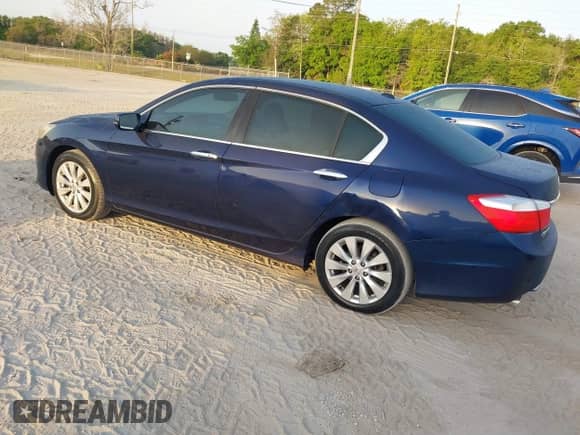 2014 Honda Accord EX-L with VIN 1HGCR3F87EA015356, listed as a IAAI auction lot 41839808 with 266,343 mi miles and . Bid and sale history available at DreamBid. Image 3.