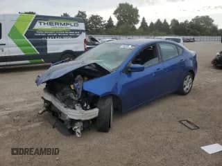 2014 Dodge Dart SE with VIN 1C3CDFAA5ED677092, listed as a Copart auction lot 66089725 with Not provided miles and Salvage title. Bid and sale history available at DreamBid. Image 1.