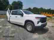 2023 Chevrolet Silverado 1500 Work Truck with VIN 1GCPDAEK3PZ217695, listed as a Copart auction lot 59963135 with Not provided miles and Salvage title. Bid and sale history available at DreamBid. Image 4.