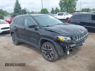 2018 Jeep Compass Limited z VIN 3C4NJDCB4JT163519, wystawiony jako IAAI lot #42833148 z przebiegiem 92 075 mil mil oraz . Historia ofert i sprzedaży dostępna na DreamBid. Obrazek 1.