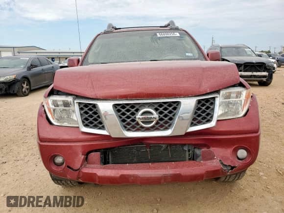2008 Nissan Frontier SE with VIN 1N6AD07U78C433730, listed as a Copart auction lot 66890255 with Not provided miles and Salvage title. Bid and sale history available at DreamBid. Image 5.