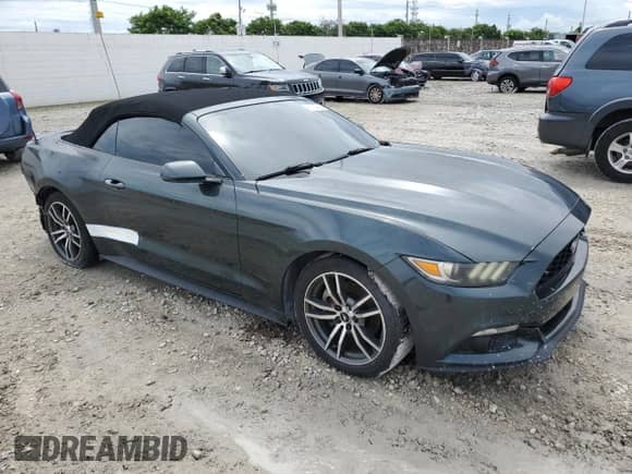 2016 Ford Mustang EcoBoost Premium with VIN 1FATP8UH1G5222122, listed as a Copart auction lot 81104205 with 148,939 mi miles and Salvage title. Bid and sale history available at DreamBid. Image 4.