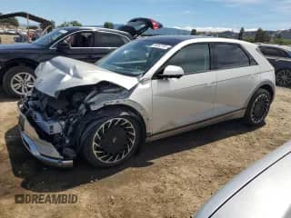 2023 Hyundai Ioniq 5 Limited with VIN KM8KRDAF3PU176483, listed as a Copart auction lot 66052755 with 10,615 mi miles and Salvage title. Bid and sale history available at DreamBid. Image 1.