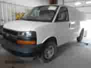 2022 Chevrolet Express Cargo with VIN 1GCWGAFP5N1262534, listed as a IAAI auction lot 42838061 with Not provided miles and . Bid and sale history available at DreamBid. Image 17.