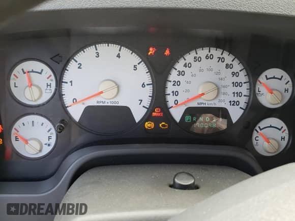 2006 Dodge 2500 SLT with VIN 1D7KS28D66J182978, listed as a Copart auction lot 59214255 with 190,098 mi miles and Salvage title. Bid and sale history available at DreamBid. Image 9.