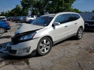 2015 Chevrolet Traverse LTZ с VIN 1GNKVJKD9FJ229190, выставлен на аукционе Copart как лот 65802925 с пробегом Не указан миль и Списание • Salvage title. История ставок и продаж доступна на DreamBid. Изображение 1.