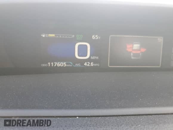 2018 Toyota Prius Two с VIN JTDKBRFU9J3597828, выставлен на аукционе Copart как лот 89490435 с пробегом 117 605 миль миль и Чистый • Clean title. История ставок и продаж доступна на DreamBid. Изображение 9.