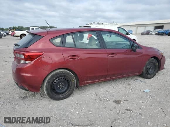 2023 Subaru Impreza with VIN 4S3GTAB65P3707326, listed as a Copart auction lot 62896755 with 41,965 mi miles and Salvage title. Bid and sale history available at DreamBid. Image 3.