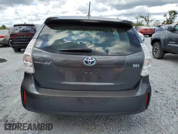 2013 Toyota Prius Two with VIN JTDZN3EU3D3246700, listed as a Copart auction lot 85513495 with 128,510 mi miles and Salvage title. Bid and sale history available at DreamBid. Image 6.