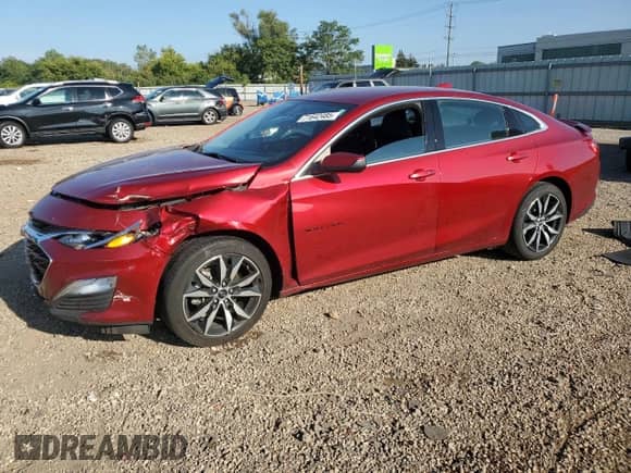 2022 Chevrolet Malibu RS с VIN 1G1ZG5STXNF109070, выставлен на аукционе Copart как лот 71642485 с пробегом 83 675 миль миль и Списание • Salvage title. История ставок и продаж доступна на DreamBid. Изображение 1.