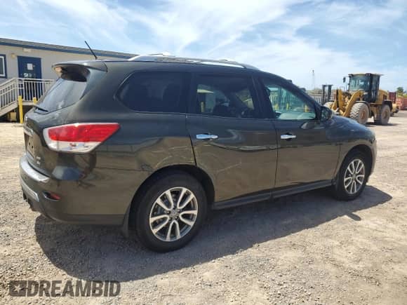 2015 Nissan Pathfinder Platinum with VIN 5N1AR2MM4FC643117, listed as a Copart auction lot 72101885 with 94,202 mi miles and Clean title. Bid and sale history available at DreamBid. Image 3.