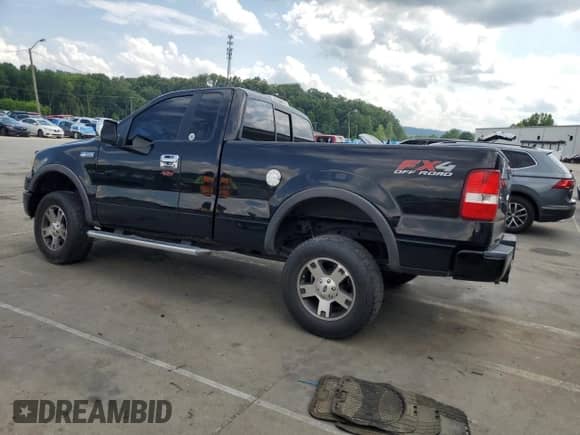 2005 Ford F-150 XL with VIN 1FTRF14585NA21240, listed as a Copart auction lot 64828955 with 238,716 mi miles and Salvage title. Bid and sale history available at DreamBid. Image 2.