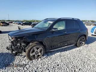 2025 Mercedes-Benz GLE 350 with VIN 4JGFB4EB6SB328189, listed as a Copart auction lot 54698135 with 7,450 mi miles and Non repairable. Bid and sale history available at DreamBid. Image 1.