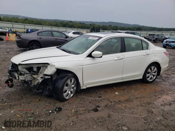 2008 Honda Accord EX with VIN 1HGCP36758A066842, listed as a Copart auction lot 81860965 with 191,814 mi miles and Salvage title. Bid and sale history available at DreamBid. Image 1.