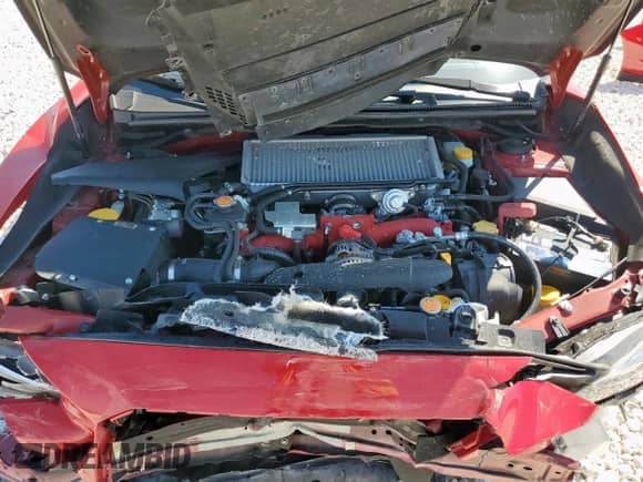 2020 Subaru WRX STI with VIN JF1VA2E68L9818044, listed as a Copart auction lot 72069875 with 22,613 mi miles and Salvage title. Bid and sale history available at DreamBid. Image 11.