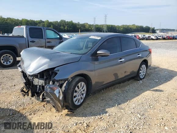 2019 Nissan Sentra S z VIN 3N1AB7AP4KY251957, wystawiony jako Copart lot #81235295 z przebiegiem 59 397 mil mil oraz Szkoda całkowita • Salvage title. Historia ofert i sprzedaży dostępna na DreamBid. Obrazek 1.