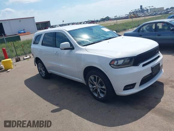 2020 Dodge Durango GT Plus with VIN 1C4RDJDG2LC262081, listed as a IAAI auction lot 42660226 with 113,126 mi miles and . Bid and sale history available at DreamBid. Image 1.