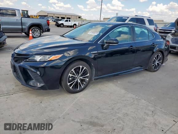 2019 Toyota Camry Hybrid LE с VIN 4T1B21HK8KU521506, выставлен на аукционе Copart как лот 81960675 с пробегом Не указан миль и Чистый • Clean title. История ставок и продаж доступна на DreamBid. Изображение 1.