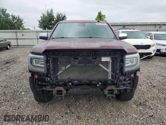 2016 GMC Sierra 1500 SLT with VIN 1GTV2NEC5GZ207604, listed as a Copart auction lot 62514355 with 122,220 mi miles and Salvage title. Bid and sale history available at DreamBid. Image 5.