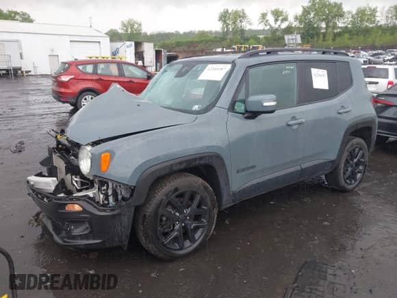 2018 Jeep Renegade Latitude with VIN ZACCJBBB0JPH37537, listed as a IAAI auction lot 42266187 with 79,098 mi miles and . Bid and sale history available at DreamBid. Image 2.