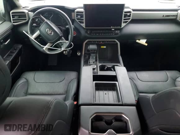 2023 Toyota Tundra Limited с VIN 5TFJA5DB6PX101006, выставлен на аукционе Copart как лот 90439305 с пробегом 10 342 миль миль и Списание • Salvage title. История ставок и продаж доступна на DreamBid. Изображение 8.