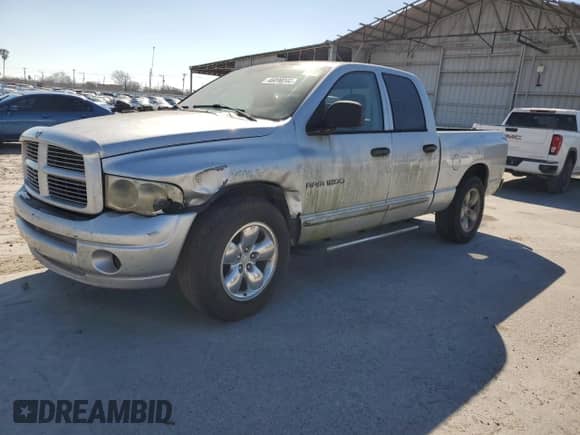 2005 Dodge RAM with VIN 1D3HA18N05J568098, listed as a Copart auction lot 46099165 with 335,107 mi miles and Clean title. Bid and sale history available at DreamBid. Image 1.