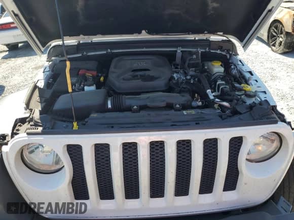 2021 Jeep Wrangler Sport S с VIN 1C4GJXAN8MW508721, выставлен на аукционе Copart как лот 81363525 с пробегом 51 971 миль миль и Списание • Salvage title. История ставок и продаж доступна на DreamBid. Изображение 12.