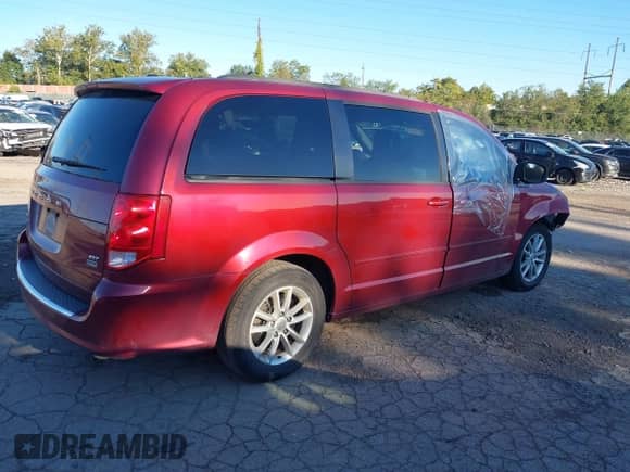 2016 Dodge Grand Caravan SXT with VIN 2C4RDGCG4GR161335, listed as a IAAI auction lot 43414142 with 124,679 mi miles and . Bid and sale history available at DreamBid. Image 4.